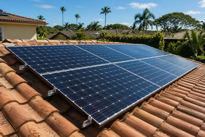Installation de panneaux solaires à Vair-sur-Loire